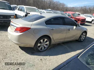 2011 Buick Regal CXL RL1 with VIN 2G4GN5EC1B9181274, listed as a Copart auction lot 46288275 with 176,436 mi miles and Salvage Title. Bid and sale history available at DreamBid. Image 3.