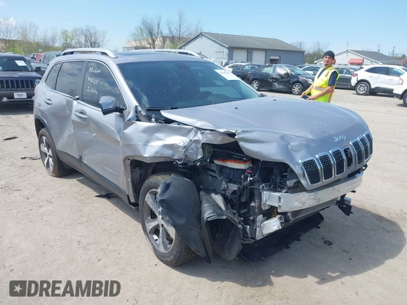 2020 Jeep Cherokee Limited z VIN 1C4PJMDX5LD617675, wystawiony jako IAAI lot #42109150 z przebiegiem 43 282 mil mil oraz . Historia ofert i sprzedaży dostępna na DreamBid. Obrazek 1.