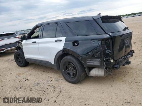 2023 Ford Police Interceptor Utility z VIN 1FM5K8AB4PGC00360, wystawiony jako Copart lot #56393505 z przebiegiem 28 905 mil mil oraz Szkoda całkowita • Salvage title. Historia ofert i sprzedaży dostępna na DreamBid. Obrazek 2.