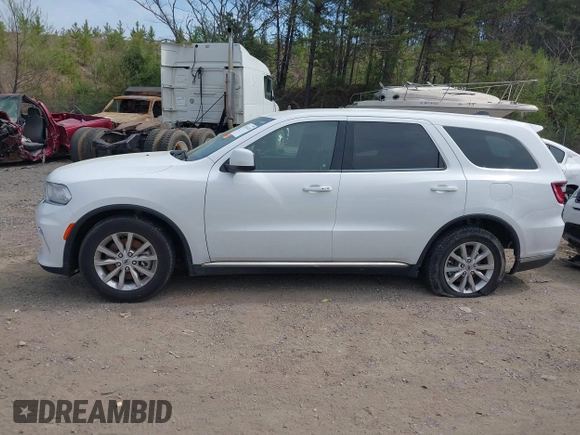 2021 Dodge Durango SXT Plus with VIN 1C4RDHAG0MC631485, listed as a IAAI auction lot 41914149 with 75,996 mi miles and . Bid and sale history available at DreamBid. Image 6.