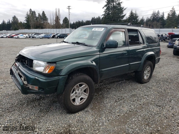 1999 Toyota 4Runner Limited with VIN JT3HN87R0X0241238, listed as a Copart auction lot 46213415 with 294,896 mi miles and Salvage Title. Bid and sale history available at carsss.com. Image 1.