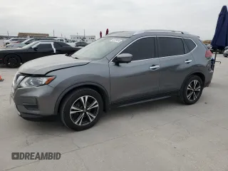 2019 Nissan Rogue SV with VIN JN8AT2MT1KW253618, listed as a Copart auction lot 82229044 with 115,902 mi miles and Salvage Title. Bid and sale history available at carsss.com. Image 1.