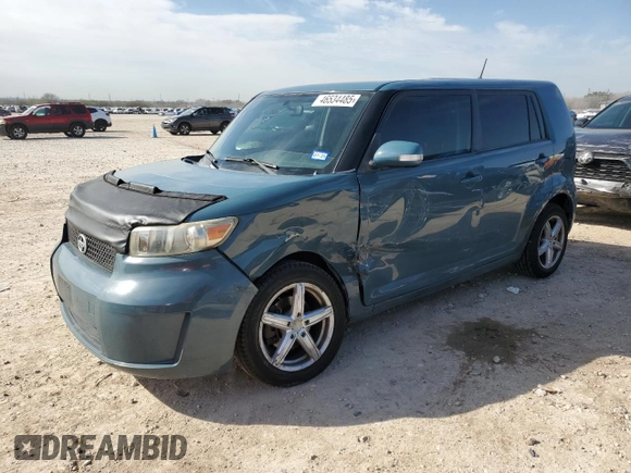 2010 Scion xB with VIN JTLZE4FE6A1109758, listed as a Copart auction lot 46534485 with 316,373 mi miles and Salvage Title. Bid and sale history available at DreamBid. Image 1.