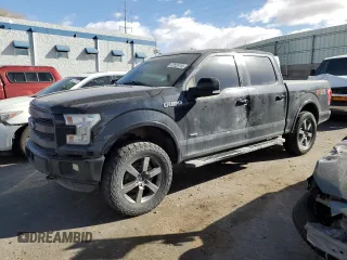 2016 Ford F-150 XLT with VIN 1FTEW1EG9GKD63962, listed as a Copart auction lot 47525745 with 0 mi miles and Salvage Title. Bid and sale history available at carsss.com. Image 1.