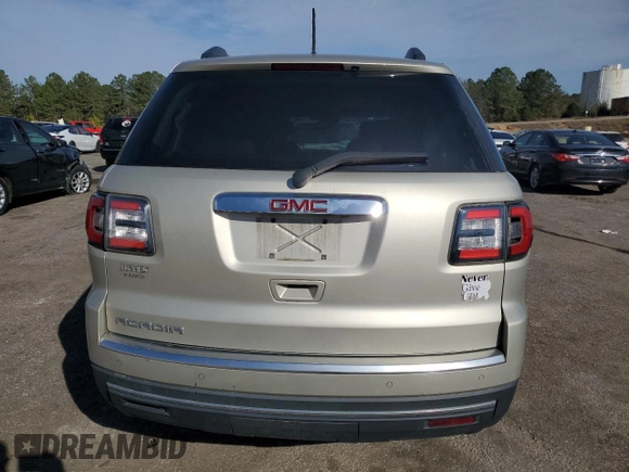 2014 GMC Acadia SLT with VIN 1GKKRRKDXEJ307989, listed as a Copart auction lot 48233425 with 181,026 mi miles and Salvage Title. Bid and sale history available at carsss.com. Image 6.