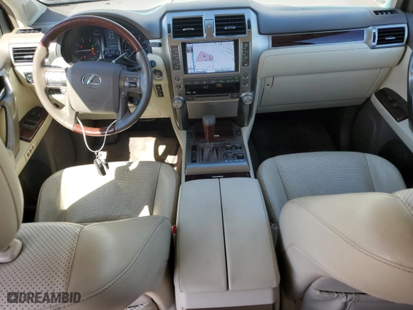 2011 Lexus GX 460 Premium with VIN JTJJM7FX8B5035183, listed as a Copart auction lot 50241255 with 120,820 mi miles and Salvage Title. Bid and sale history available at carsss.com. Image 8.