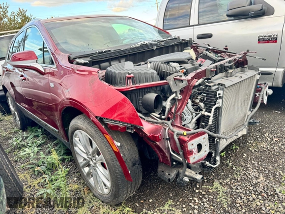 2019 Cadillac XT5 Premium Luxury AWD z VIN 1GYKNFRS2KZ251595, wystawiony jako Copart lot #45811055 z przebiegiem 23 925 mil mil oraz Szkoda całkowita • Salvage title. Historia ofert i sprzedaży dostępna na DreamBid. Obrazek 1.
