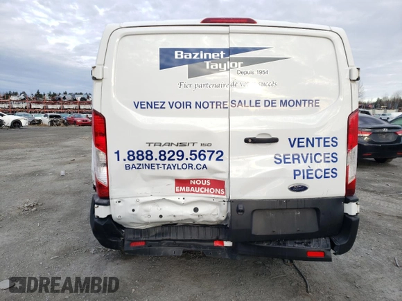 2022 Ford Transit Cargo with VIN 1FTYE1Y82NKA32948, listed as a Copart auction lot 77565844 with 133,959 mi miles and Salvage title. Bid and sale history available at DreamBid. Image 13.