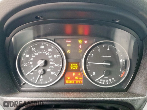 2011 BMW 3 Series 328i with VIN WBAPH5G52BNM80602, listed as a Copart auction lot 48222155 with 125,453 mi miles and Clean Title. Bid and sale history available at carsss.com. Image 9.