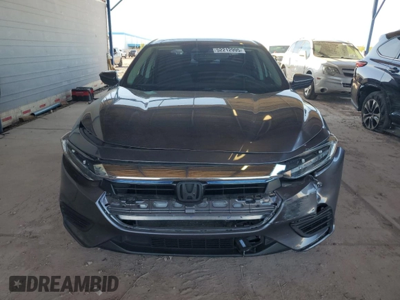 2022 Honda Insight EX with VIN 19XZE4F59NE001486, listed as a Copart auction lot 52212995 with 35,599 mi miles and Salvage Title. Bid and sale history available at DreamBid. Image 5.