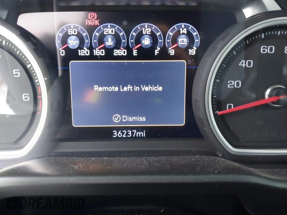 2019 Chevrolet Silverado 1500 High Country with VIN 1GCUYHEL1KZ204249, listed as a IAAI auction lot 41718868 with 36,237 mi miles. Bid and sale history available at carsss.com. Image 7.