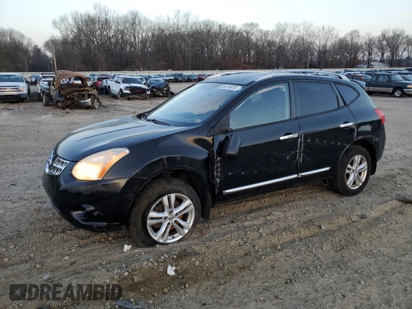 2012 Nissan Rogue SV with VIN JN8AS5MV8CW387128, listed as a Copart auction lot 49314615 with 125,439 mi miles and Clean Title. Bid and sale history available at carsss.com. Image 1.