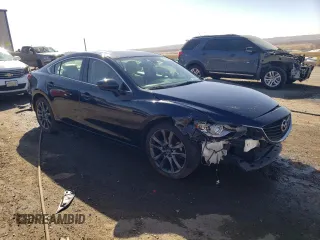 2015 Mazda 6 i Grand Touring with VIN JM1GJ1W58F1197555, listed as a Copart auction lot 47236975 with 66,616 mi miles and Salvage Title. Bid and sale history available at carsss.com. Image 4.