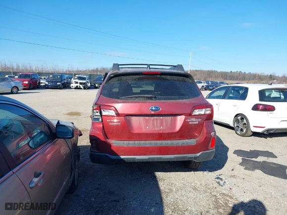 2017 Subaru Outback Premium with VIN 4S4BSACC1H3409385, listed as a IAAI auction lot 41704090 with 68,190 mi miles. Bid and sale history available at carsss.com. Image 16.