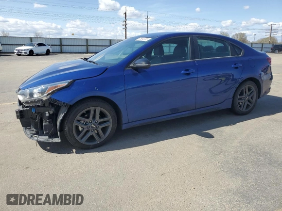 2021 Kia Forte GT-Line z VIN 3KPF34AD6ME359120, wystawiony jako Copart lot #51684705 z przebiegiem 47 489 mil mil oraz Szkoda całkowita • Salvage title. Historia ofert i sprzedaży dostępna na DreamBid. Obrazek 1.