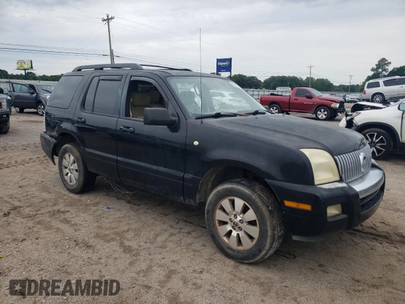2006 Mercury Mountaineer Convenience with VIN 4M2EU36E96UJ01614, listed as a Copart auction lot 60242065 with 220,368 mi miles and Salvage title. Bid and sale history available at DreamBid. Image 4.