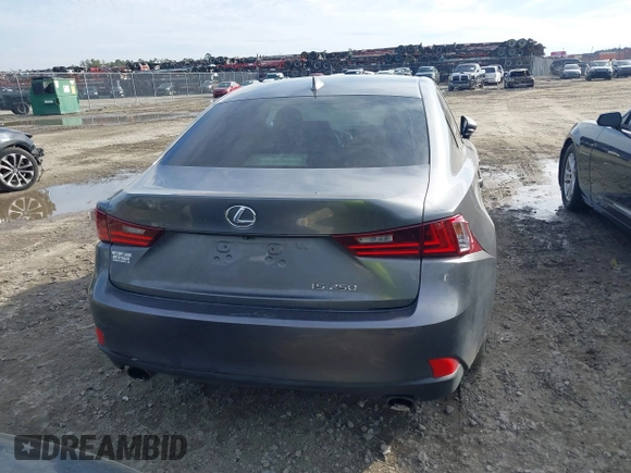2014 Lexus IS 250 with VIN JTHBF1D29E5005375, listed as a IAAI auction lot 41481295 with 249,716 mi miles. Bid and sale history available at carsss.com. Image 16.