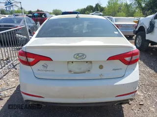 2015 Hyundai Sonata 2.4L Sport with VIN 5NPE34AF5FH094086, listed as a IAAI auction lot 42041499 with 228,527 mi miles. Bid and sale history available at carsss.com. Image 16.