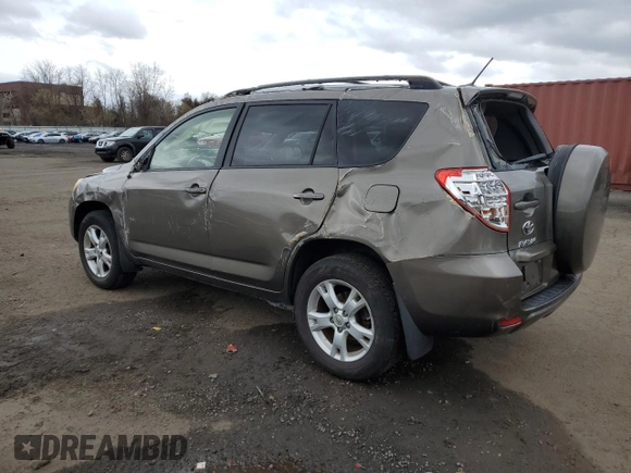 2012 Toyota RAV4 with VIN JTMBF4DV1C5054807, listed as a Copart auction lot 53132355 with 185,373 mi miles and Salvage Title. Bid and sale history available at carsss.com. Image 2.