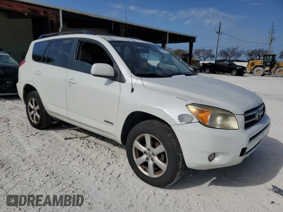 2008 Toyota RAV4 Ltd with VIN JTMZD31V885109585, listed as a Copart auction lot 52382805 with 190,563 mi miles and Clean Title. Bid and sale history available at carsss.com. Image 4.