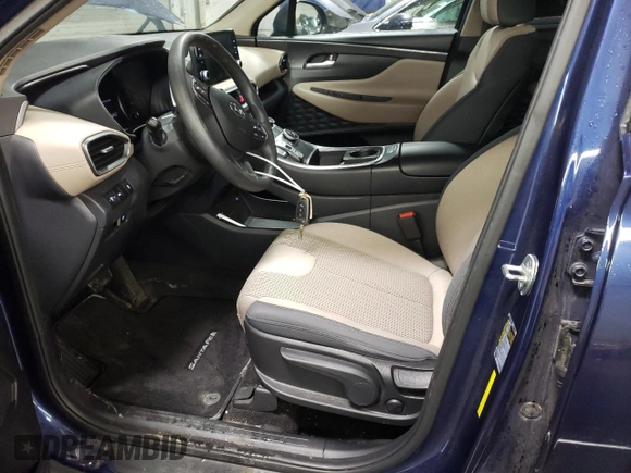 2022 Hyundai Santa Fe SE with VIN 5NMS1DAJ4NH383789, listed as a Copart auction lot 79703944 with 30,717 mi miles and Salvage Title. Bid and sale history available at DreamBid. Image 7.