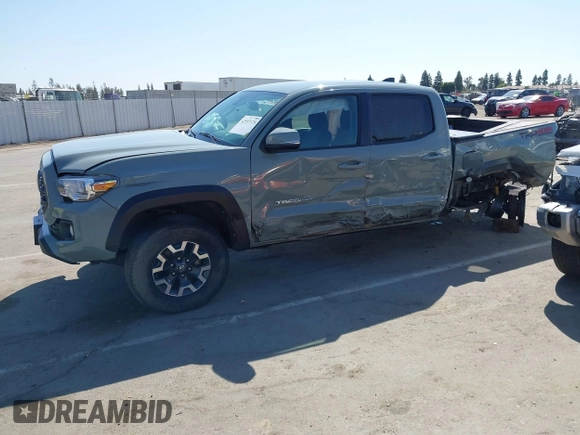 2022 Toyota Tacoma SR with VIN 3TMCZ5AN0NM489420, listed as a IAAI auction lot 42597175 with 129,340 mi miles and . Bid and sale history available at DreamBid. Image 15.