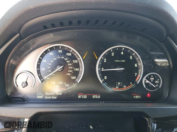 2018 BMW X5 xDrive35i with VIN 5UXKR0C5XJ0X97623, listed as a Copart auction lot 52014265 with 87,122 mi miles and Salvage Title. Bid and sale history available at carsss.com. Image 9.