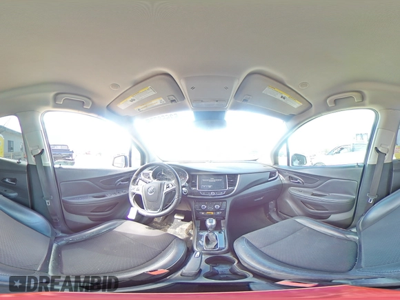 2018 Buick Encore Preferred with VIN KL4CJASB7JB657005, listed as a Copart auction lot 53558775 with 165,353 mi miles and Salvage Title. Bid and sale history available at DreamBid. Image 14.