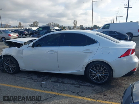 2014 Lexus IS 250 with VIN JTHBF1D26E5014745, listed as a IAAI auction lot 41490300 with Not Provided miles and . Bid and sale history available at DreamBid. Image 13.