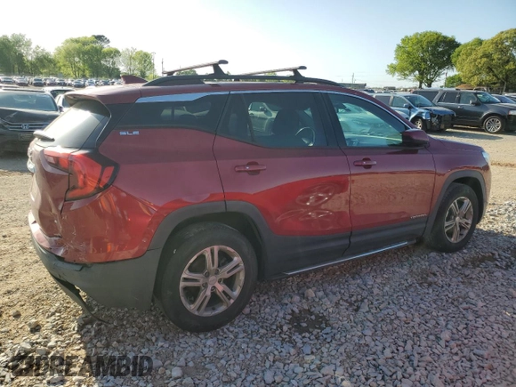 2018 GMC Terrain SLE with VIN 3GKALMEV3JL283400, listed as a Copart auction lot 52078445 with 216,117 mi miles and Salvage Title. Bid and sale history available at carsss.com. Image 3.