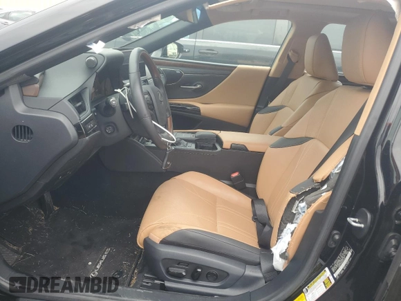 2022 Lexus ES with VIN 58AFZ1B1XNU133154, listed as a Copart auction lot 67235464 with 9,478 mi miles and Salvage Title. Bid and sale history available at carsss.com. Image 7.