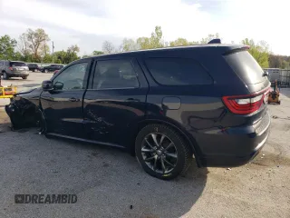 2017 Dodge Durango GT with VIN 1C4RDJDG0HC619216, listed as a Copart auction lot 54189525 with 118,985 mi miles and Salvage title. Bid and sale history available at DreamBid. Image 2.
