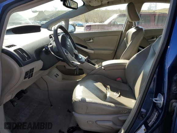 2010 Toyota Prius II with VIN JTDKN3DU4A0096905, listed as a Copart auction lot 53905195 with 177,383 mi miles and Non Repairable. Bid and sale history available at carsss.com. Image 7.