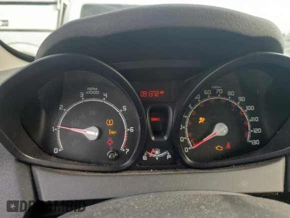 2012 Ford Fiesta S with VIN 3FADP4AJ7CM176580, listed as a Copart auction lot 48203685 with 91,372 mi miles and Clean Title. Bid and sale history available at carsss.com. Image 9.