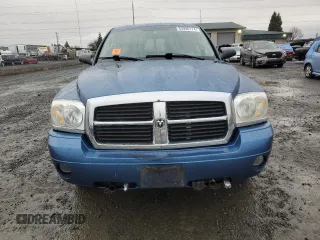 2005 Dodge Dakota Laramie with VIN 1D7HW58N35S225612, listed as a Copart auction lot 83990174 with Not Provided miles and Salvage Title. Bid and sale history available at DreamBid. Image 5.