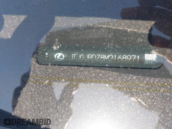 2021 Lexus NX 300h с VIN JTJGJRDZ8M2168971, выставлен на аукционе IAAI как лот 42322067 с пробегом 39 430 миль миль и . История ставок и продаж доступна на DreamBid. Изображение 9.