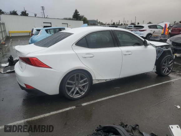 2017 Lexus IS 350 with VIN JTHBE1D2XH5029224, listed as a Copart auction lot 44968985 with 83,108 mi miles and Salvage Title. Bid and sale history available at DreamBid. Image 3.