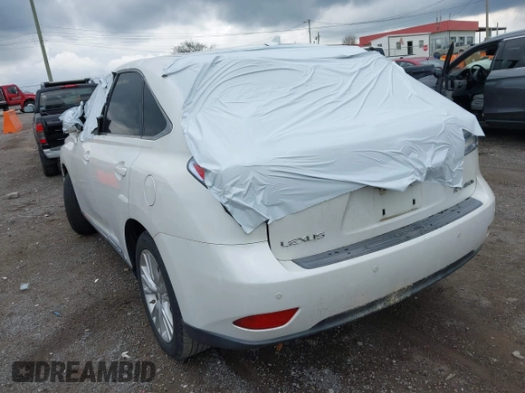 2010 Lexus RX 450h with VIN JTJZB1BAXA2401460, listed as a IAAI auction lot 42019502 with 189,345 mi miles and . Bid and sale history available at DreamBid. Image 3.