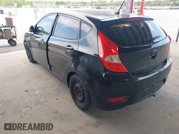 2012 Hyundai Accent GS with VIN KMHCT5AE6CU031774, listed as a IAAI auction lot 42442416 with 178,261 mi miles and . Bid and sale history available at DreamBid. Image 3.