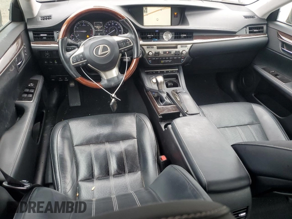 2018 Lexus ES with VIN 58ABK1GG5JU099943, listed as a Copart auction lot 48857195 with 107,687 mi miles and Salvage Title. Bid and sale history available at carsss.com. Image 8.