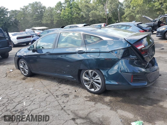2018 Honda Clarity Plug-In Hybrid Touring with VIN JHMZC5F38JC007323, listed as a Copart auction lot 67355734 with 48,252 mi miles and Salvage Title. Bid and sale history available at carsss.com. Image 2.