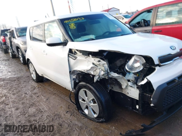 2016 Kia Soul with VIN KNDJN2A2XG7407133, listed as a IAAI auction lot 41650137 with 40,285 mi miles. Bid and sale history available at carsss.com. Image 6.