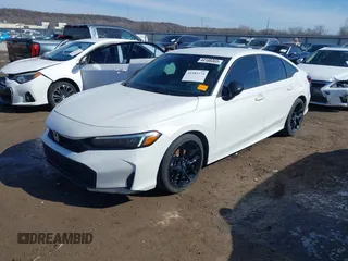 2025 Honda Civic Sport with VIN 2HGFE2F50SH514604, listed as a IAAI auction lot 41585374 with 2,064 mi miles and . Bid and sale history available at DreamBid. Image 18.