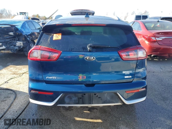2017 Kia Niro LX with VIN KNDCB3LC6H5040404, listed as a Copart auction lot 80967753 with Not Provided miles and Non Repairable. Bid and sale history available at DreamBid. Image 6.