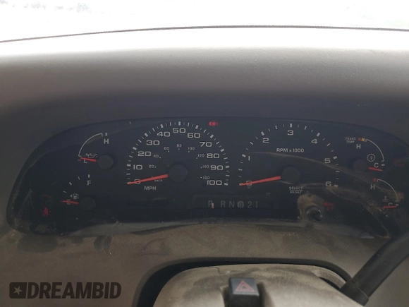 2003 Ford F-250 XL with VIN 1FTNW21S13EC30010, listed as a Copart auction lot 57105835 with Not provided miles and Salvage title. Bid and sale history available at DreamBid. Image 9.