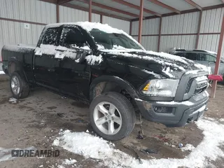 2019 Ram 1500 Classic Warlock with VIN 1C6RR6GT0KS706707, listed as a IAAI auction lot 41289736 with 134,142 mi miles. Bid and sale history available at carsss.com. Image 1.