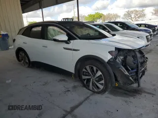 2021 Volkswagen ID.4 Pro S z VIN WVGKMPE23MP057771, wystawiony jako Copart lot #55903545 z przebiegiem 63 522 mil mil oraz Nie do naprawy • Non repairable. Historia ofert i sprzedaży dostępna na DreamBid. Obrazek 4.