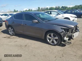 2013 Acura ILX Premium with VIN 19VDE1F51DE014345, listed as a Copart auction lot 64445175 with 142,142 mi miles and Salvage title. Bid and sale history available at DreamBid. Image 4.