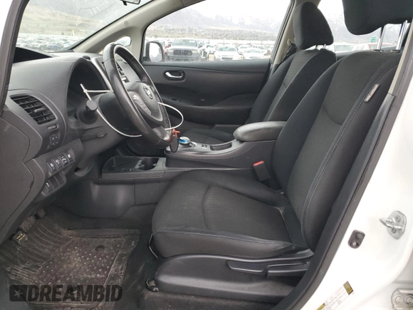 2015 Nissan LEAF S with VIN 1N4AZ0CP9FC314892, listed as a Copart auction lot 50847375 with 108,300 mi miles and Salvage Title. Bid and sale history available at carsss.com. Image 7.