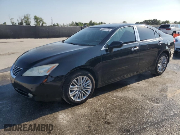 2008 Lexus ES with VIN JTHBJ46G082197770, listed as a Copart auction lot 53047745 with 141,119 mi miles and Salvage Title. Bid and sale history available at carsss.com. Image 1.